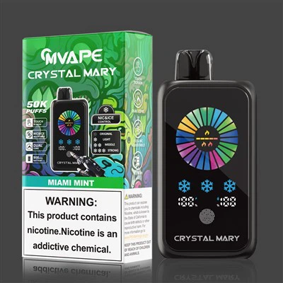 CM VAPE 50K Sabor de vape desechable: Miami Mint
